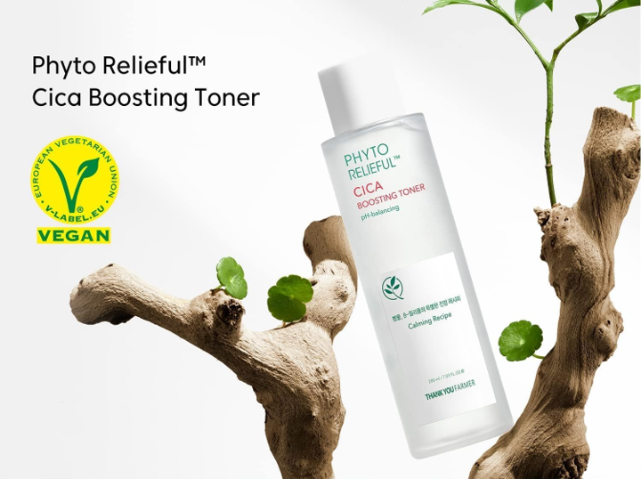Phyto Relieful CICA PHA LHA Boosting Toner