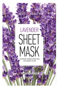 NEXTGENBEAUTY - FACE SHEET MASK LAVENDER