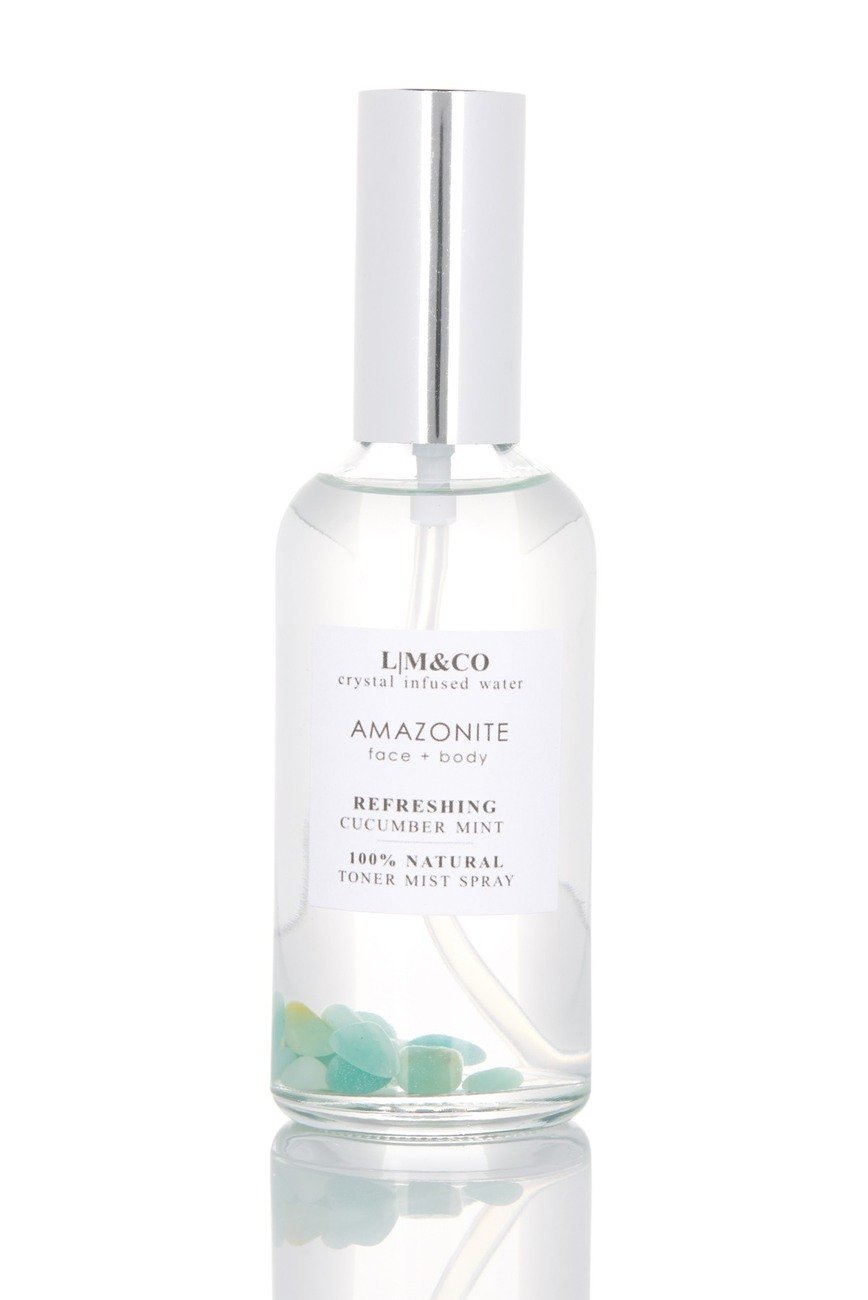 CRYSTAL + FLORAL WATER - AMAZONITE