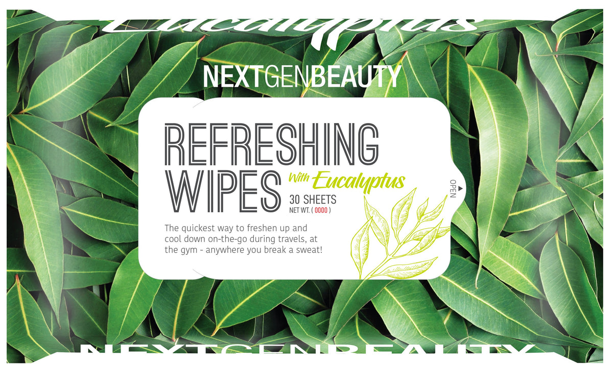 REFRESHING WET WIPES- EUCALYPTUS